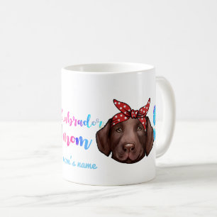 Labrador Retriever Mom Mother's Day Cute Gift Coff Coffee Mug
