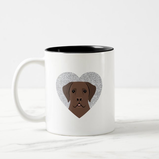Labrador Retriever Mugs (Left)