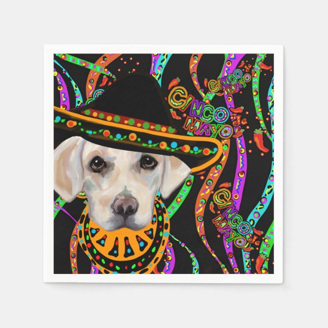 Labrador Retriever     Napkins (Front)