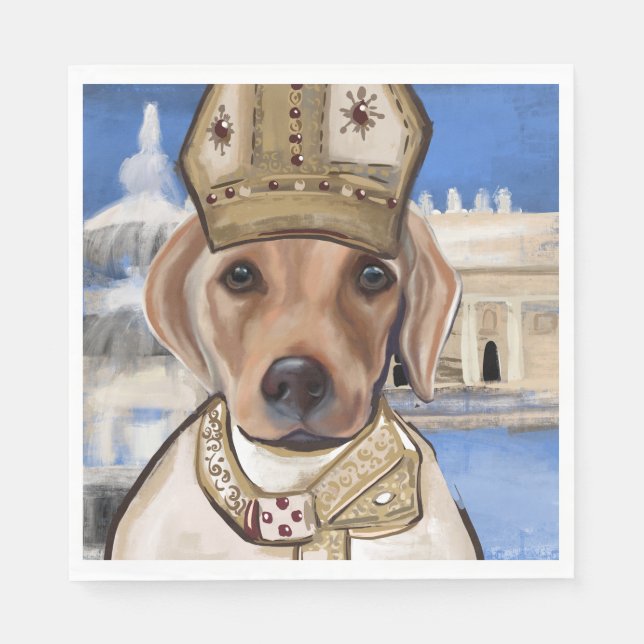 Labrador Retriever  Napkins (Front)