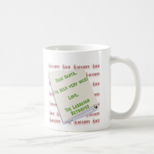 Labrador Retriever Naughty or Nice Coffee Mug