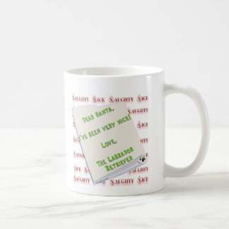 Labrador Retriever Naughty or Nice Coffee Mug