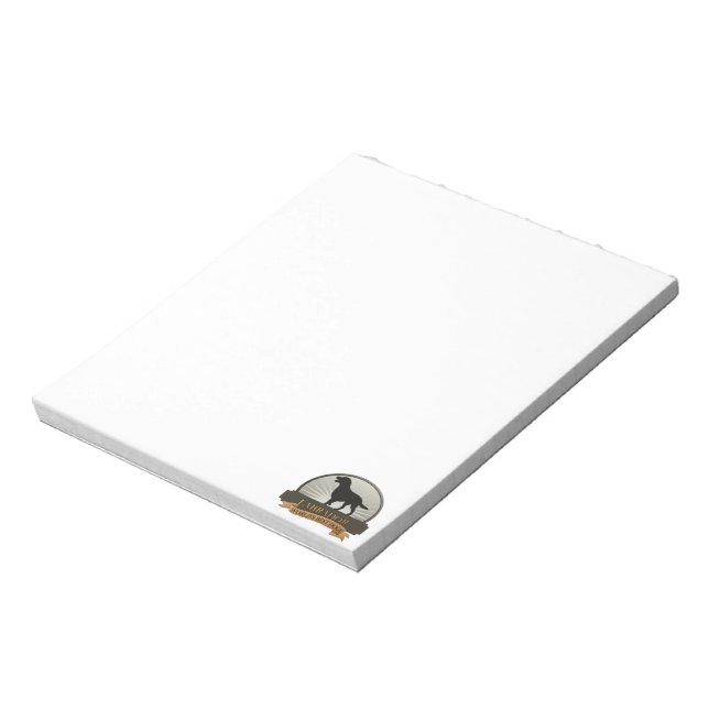 Labrador Retriever Notepad (Rotated)