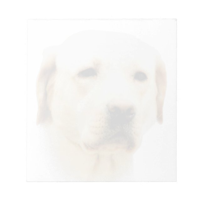 Labrador Retriever Notepad (Front)