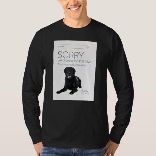 Labrador Retriever  Online Shop Seller 404 Dog Pag T_Shirt
