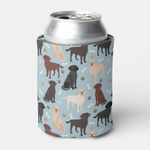 Labrador Retriever Paws and Bones Can Cooler