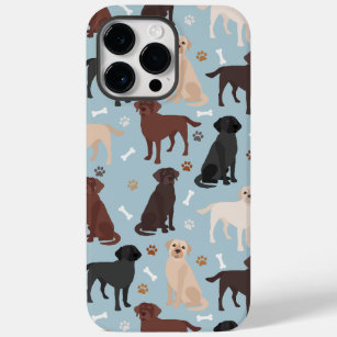 Labrador Retriever Paws and Bones Case-Mate iPhone 14 Pro Max Case