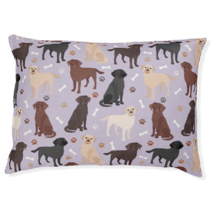 Labrador Retriever Paws and Bones Pet Bed
