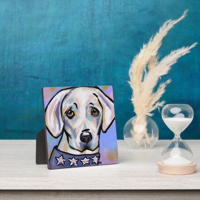 Labrador Retriever   Plaque (Insitu)
