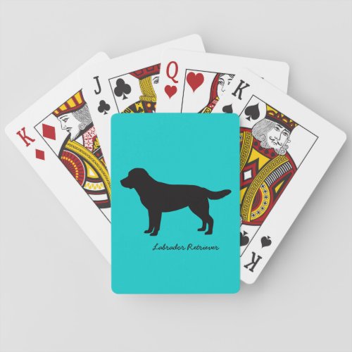 Labrador Retriever Playing Cards