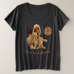 Labrador retriever plus size T-Shirt