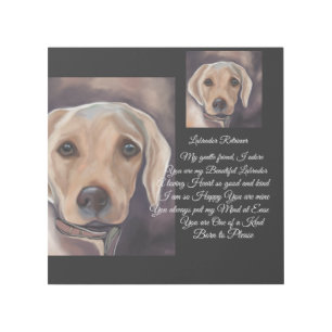 Labrador Retriever Poetry Gallery Wrap