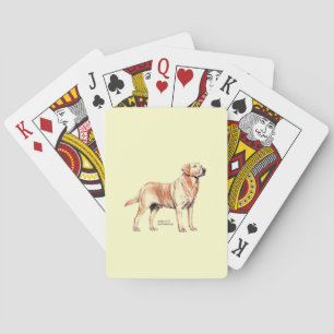 Labrador Retriever Poker Cards