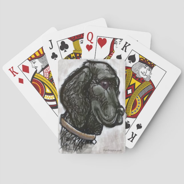 Labrador Retriever Poker Cards (Back)