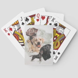 Labrador Retriever Poker Cards
