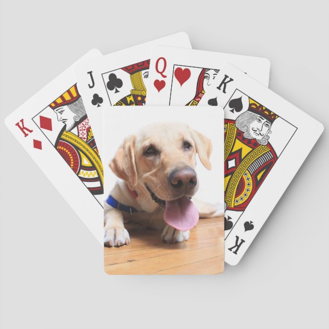 Labrador Retriever Poker Cards (Back)