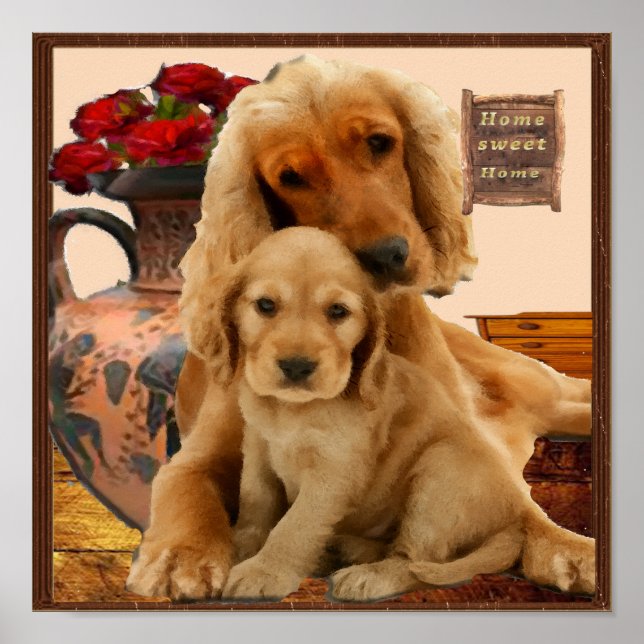 Labrador retriever poster (Front)