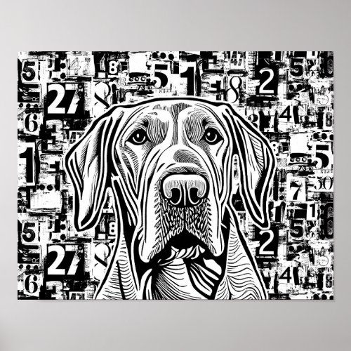 Labrador Retriever Poster For Decoupage or Collage