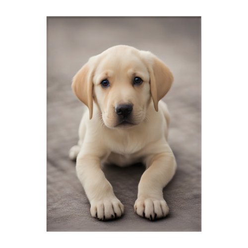 Labrador Retriever Puppy Acrylic Print