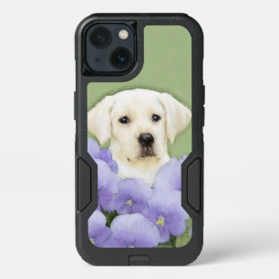 Labrador Retriever Puppy Painting Original Dog Art iPhone 13 Case