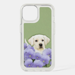 Labrador Retriever Puppy Painting Original Dog Art iPhone 15 Case