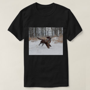 Labrador Retriever Puppy Retrieving A Pheasant T-Shirt