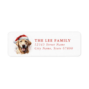Labrador Retriever Return Address Labels