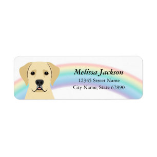 Labrador Retriever Return Address Labels