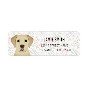 Labrador Retriever Return Address Labels