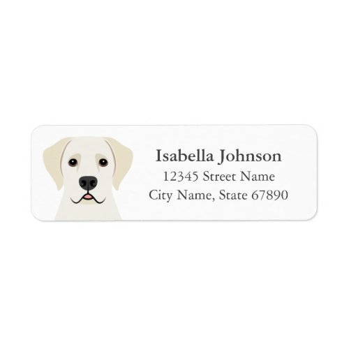 Labrador Retriever Return Address Labels