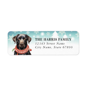 Labrador Retriever Return Address Labels