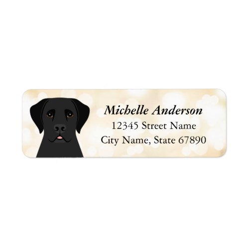 Labrador Retriever Return Address Labels