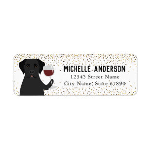 Labrador Retriever Return Address Labels