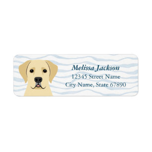 Labrador Retriever Return Address Labels