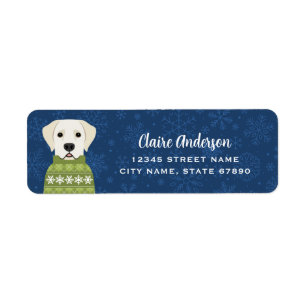Labrador Retriever Return Address Labels