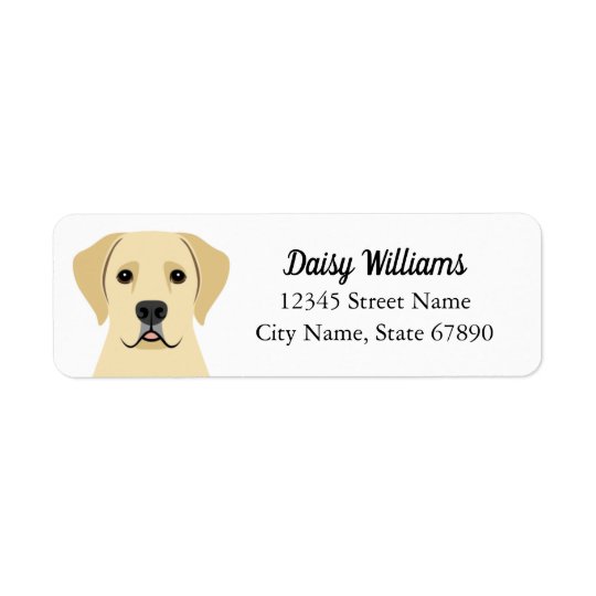 Labrador Retriever Return Address Labels