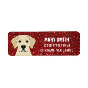 Labrador Retriever Return Address Labels