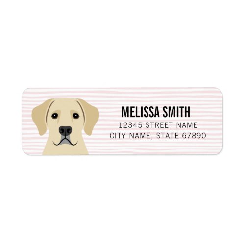 Labrador Retriever Return Address Labels