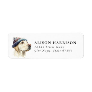 Labrador Retriever Return Address Labels