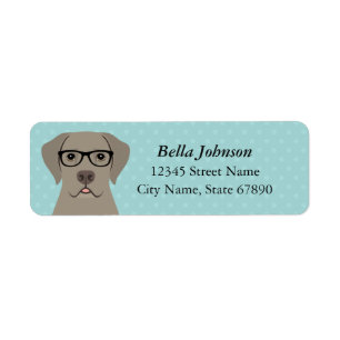 Labrador Retriever Return Address Labels