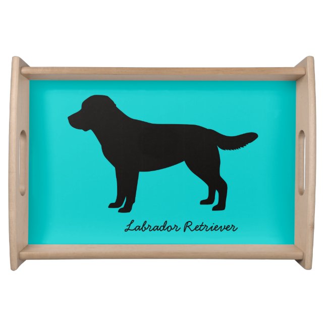 Labrador Retriever Serving Tray (Front)