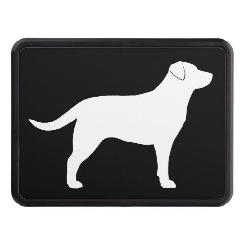 Labrador Retriever Silhouette Trailer Hitch Cover