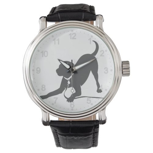 Labrador retriever silhouette watch