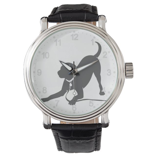 Labrador retriever silhouette watch (Front)