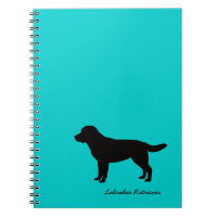 Labrador Retriever Spiral Notebook