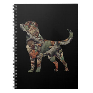 Labrador Retriever Spiral Notebook for Men