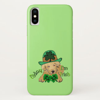 Labrador Retriever St Pattys iPhone X Case