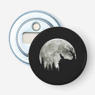 Labrador Retriever Stand On Mountain Halloween Bottle Opener
