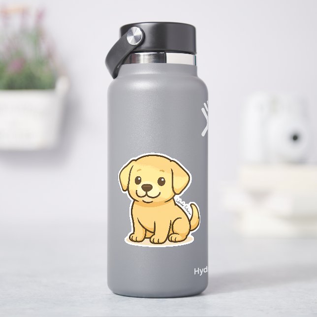 Labrador Retriever  Sticker (HydroFlask)