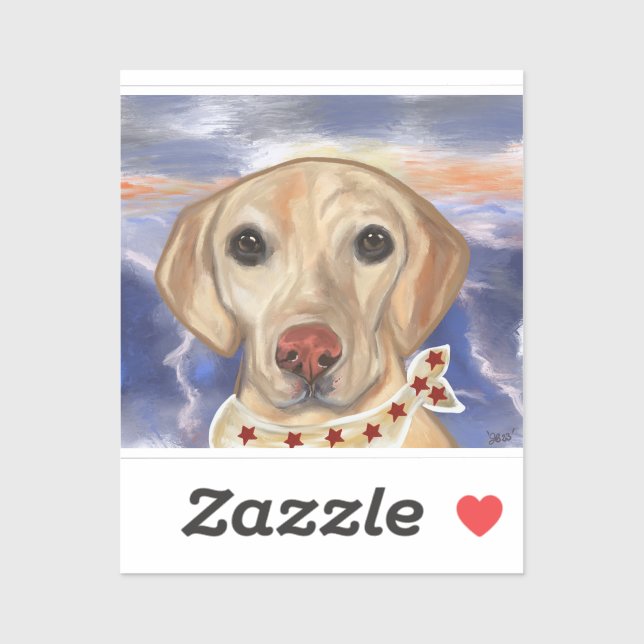 Labrador Retriever    Sticker (Sheet)